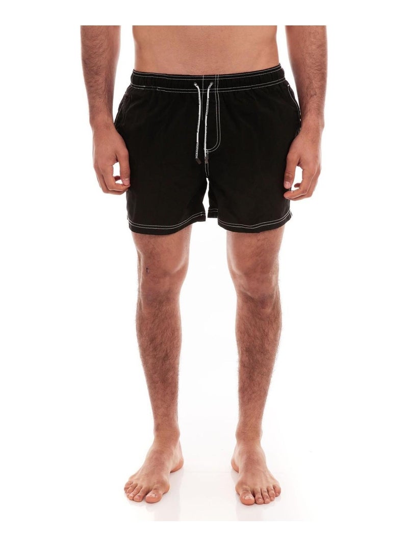 SHORT DE BAIN GARY Noir - Kiabi