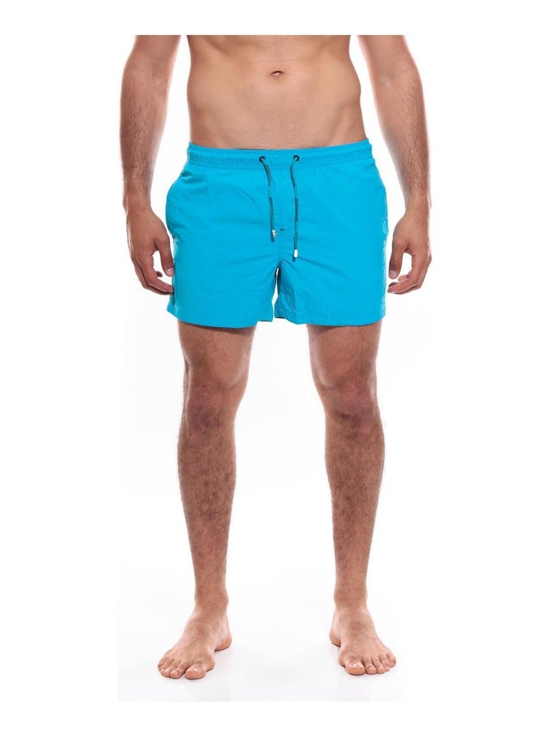 SHORT DE BAIN GARYNO II Bleu turquoise - Kiabi