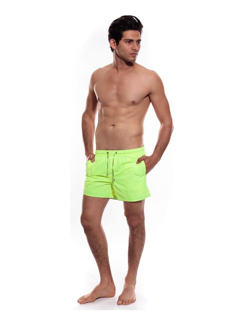 SHORT DE BAIN GARYNO II Jaune - Kiabi