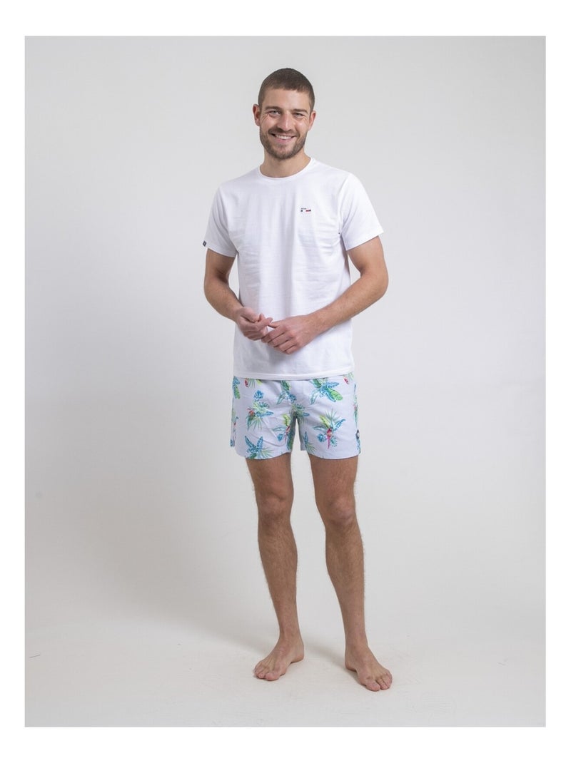 Short de bain GATINO Blanc - Kiabi