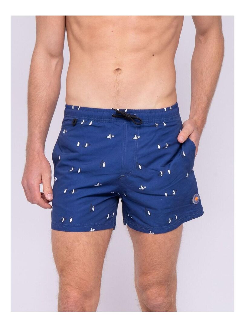 Short de bain GILSON Bleu marine - Kiabi