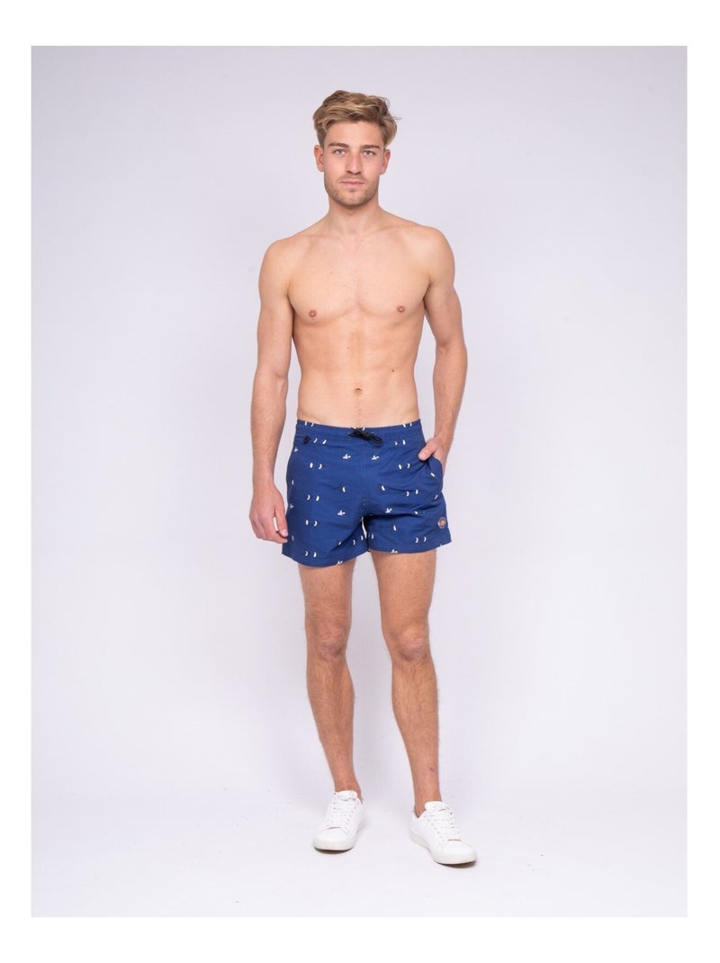 Short de bain GILSON Bleu marine - Kiabi