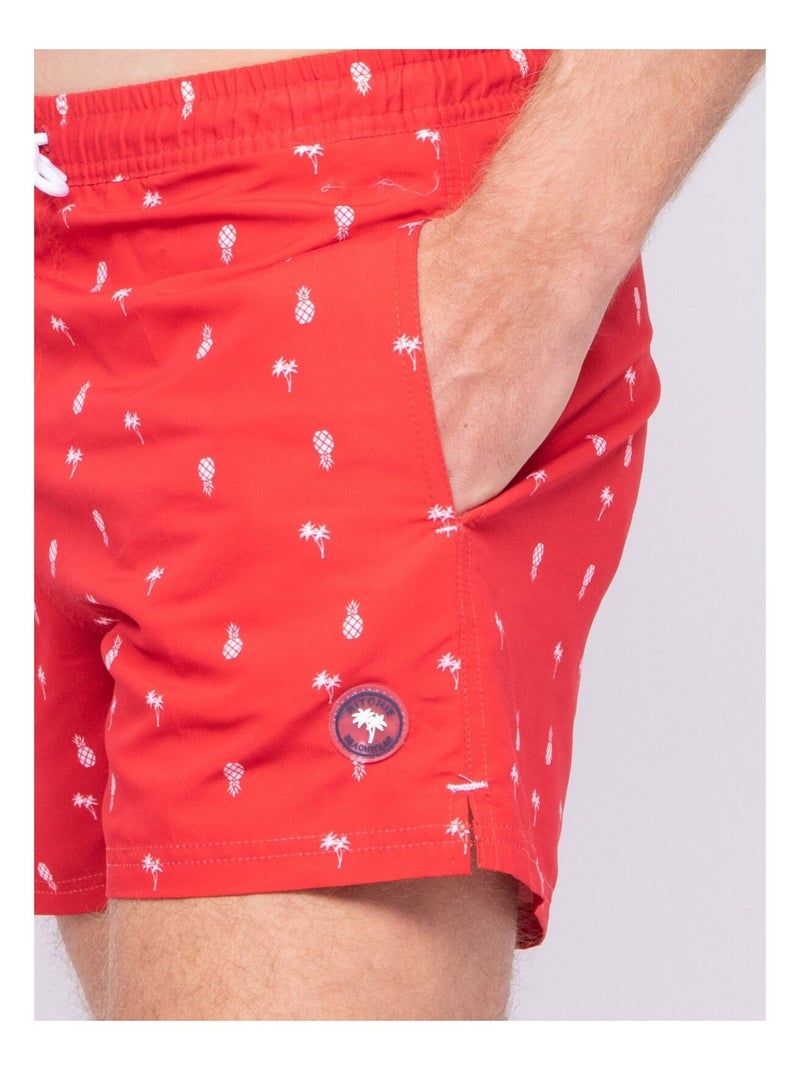 Short de bain GIORGIO Rouge - Kiabi