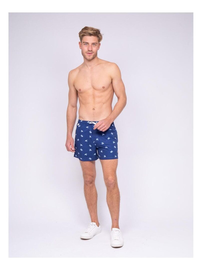 Short de bain GORKA Bleu marine - Kiabi