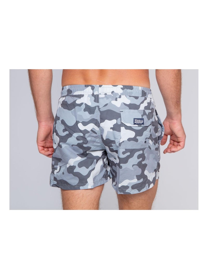 Short de bain GUSTAVO Gris - Kiabi