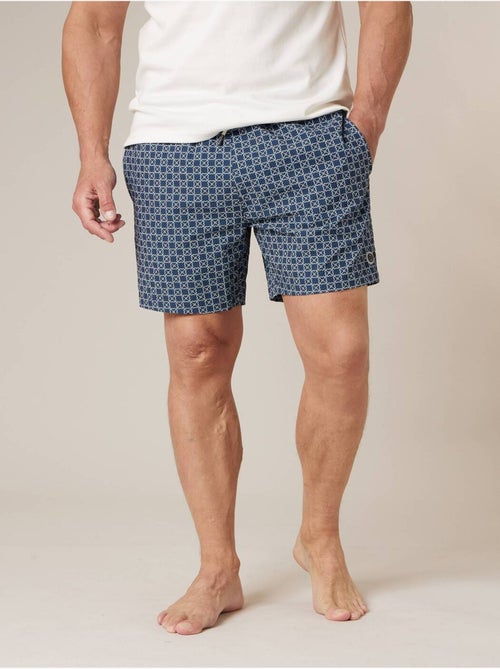 Short de bain homme à imprimé graphique 'Deeluxe' - Kiabi