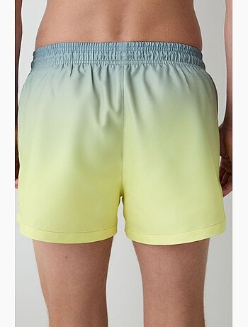 Short de bain homme à rayures dégradées penti