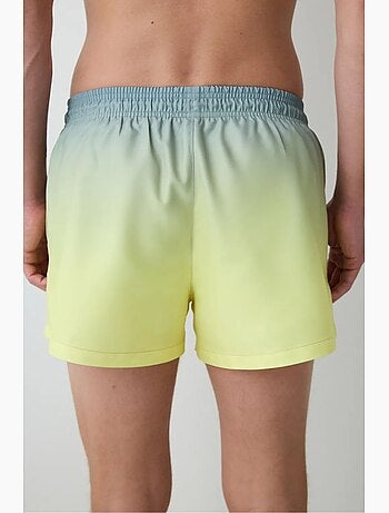 Short de bain homme à rayures dégradées penti