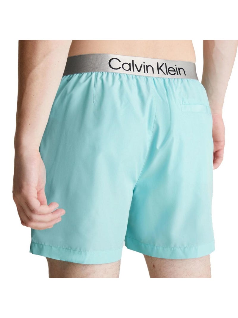 Short de bain Homme Calvin Klein Bleu - Kiabi