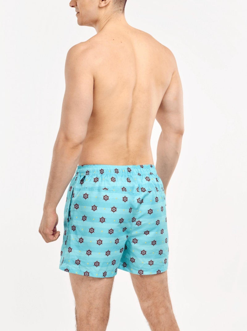 Short de bain Homme Dedoles Loup de Mer Bleu - Kiabi