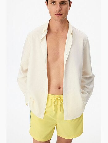 Short de bain homme opposite line penti