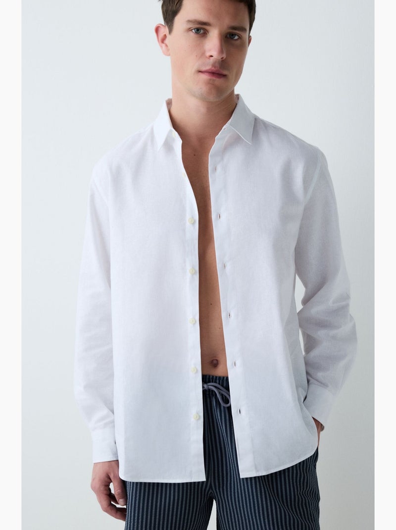 Short de bain homme rayé penti Bleu marine - Kiabi