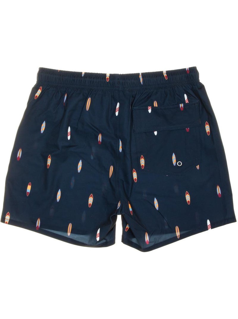 Short de bain Homme Sun project Bleu Multicolore - Kiabi