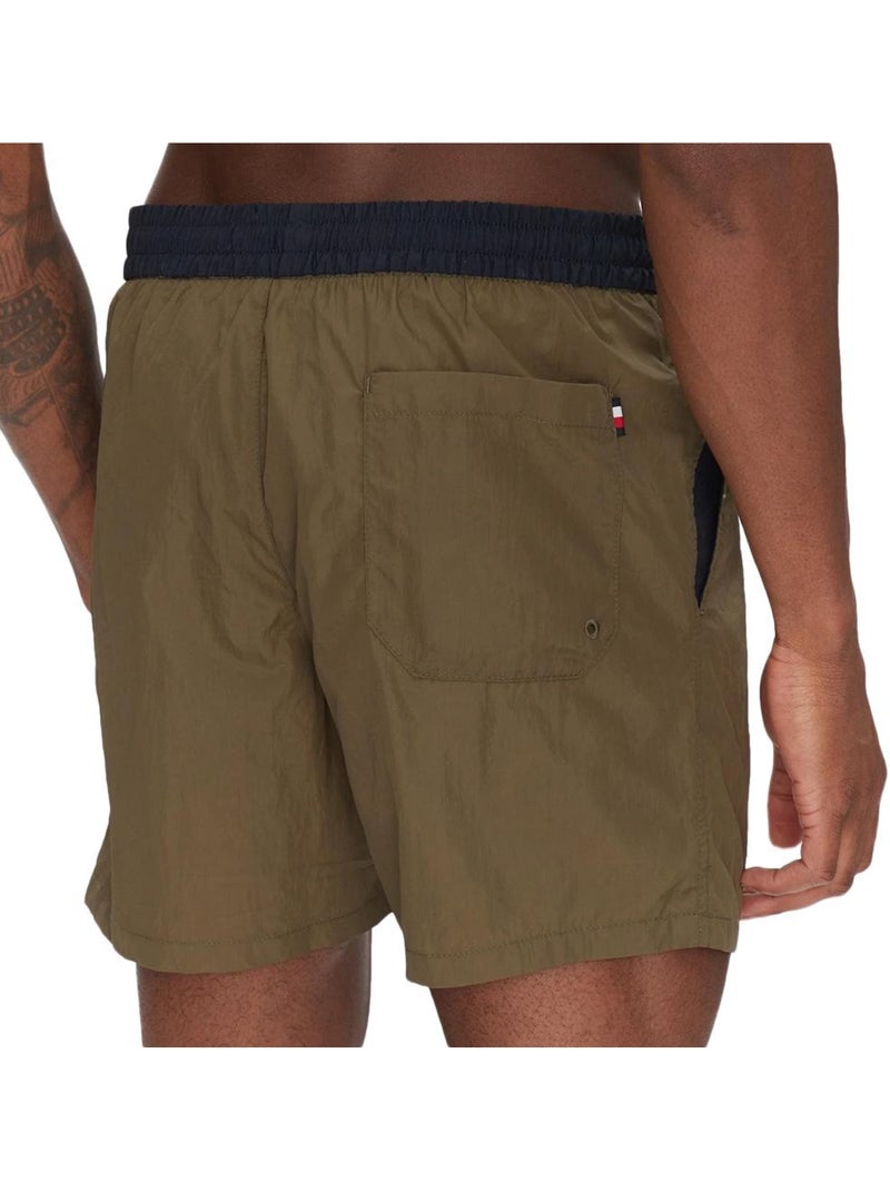 Short de Bain Homme Tommy Hilfiger Vert kaki clair - Kiabi