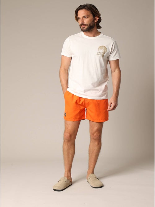 Short de bain homme uni 'Deeluxe' - Kiabi
