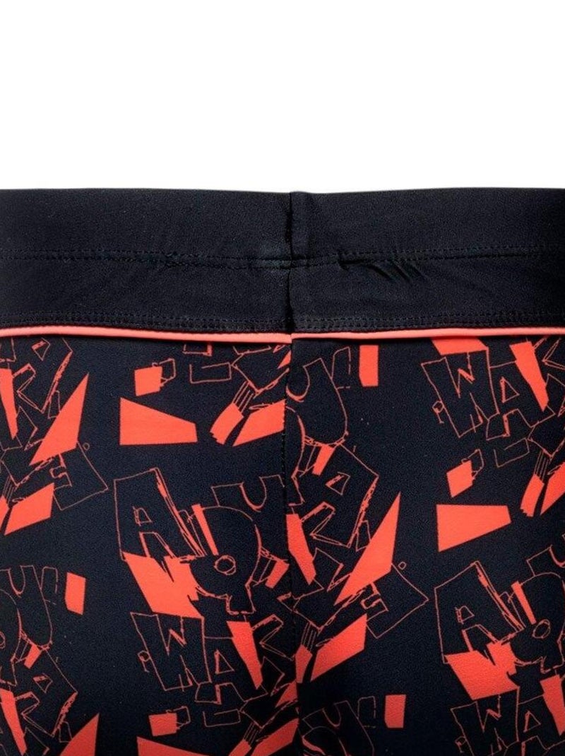 Short de bain idaro - aquawave Noir Orange - Kiabi