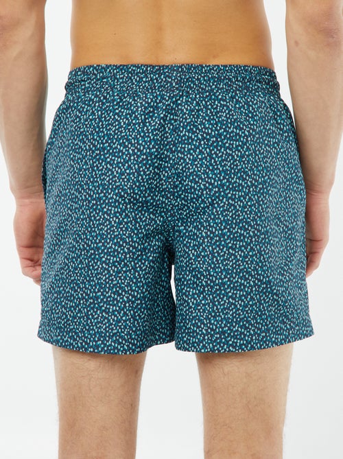 Short de bain imprimé fantaisie - Kiabi
