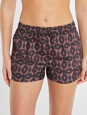 Short de bain imprimé