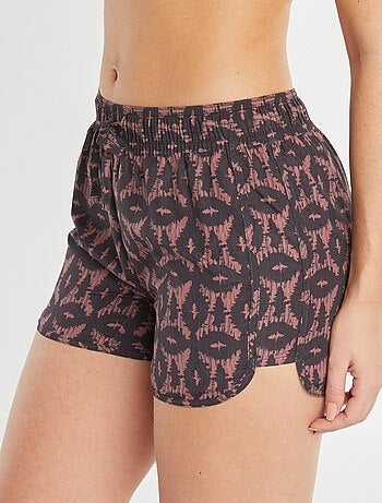 Short de bain imprimé