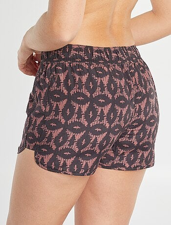 Short de bain imprimé