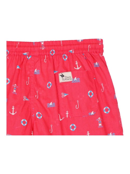 Short de Bain   Imprimé Marin    SWIMBOY - La Faute à Voltaire - Kiabi