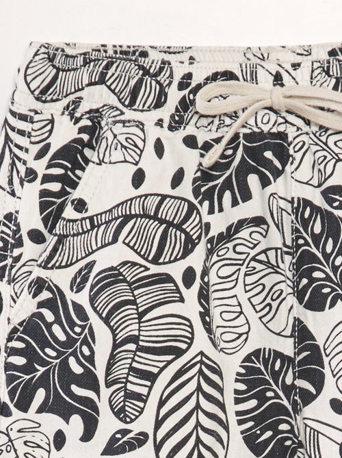 Short de bain imprimé - Kiabi