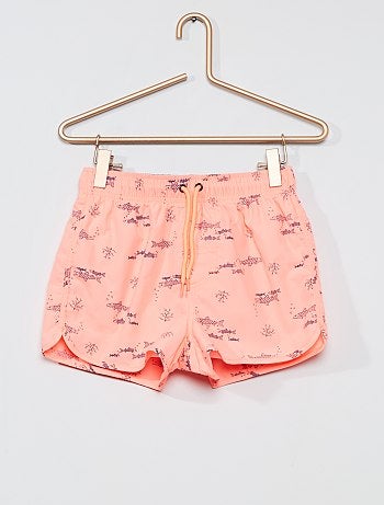 Short de bain imprimé 'poisson'