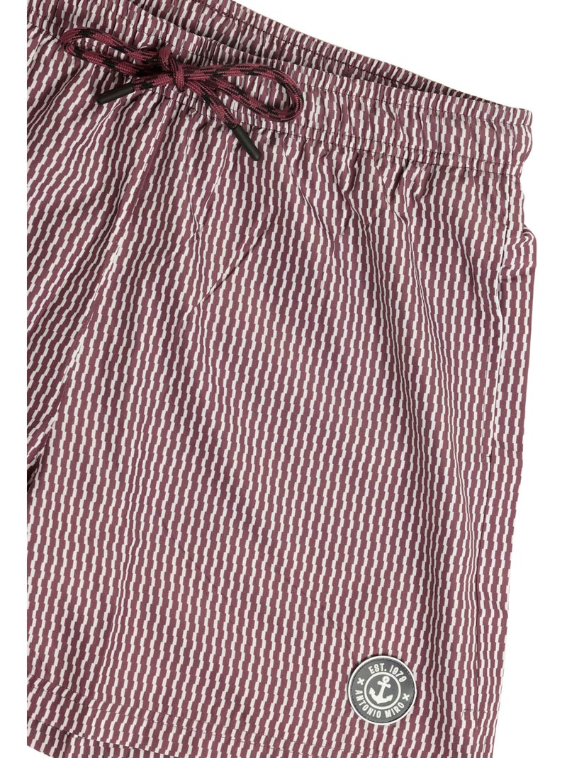 Short de bain Iwa Antonio Miro Bordeaux - Kiabi