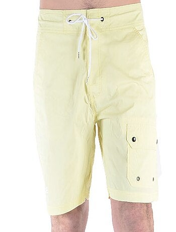 Short de Bain Jack and Jones Bright Swim Jaune Tender