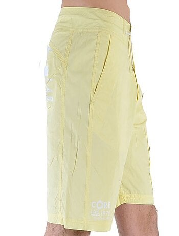 Short de Bain Jack and Jones Bright Swim Jaune Tender