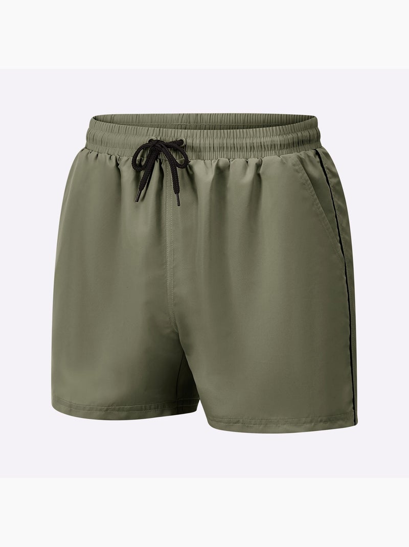 Short de bain jusqu'à la t. 10 - taille standard - witt Kaki - Kiabi