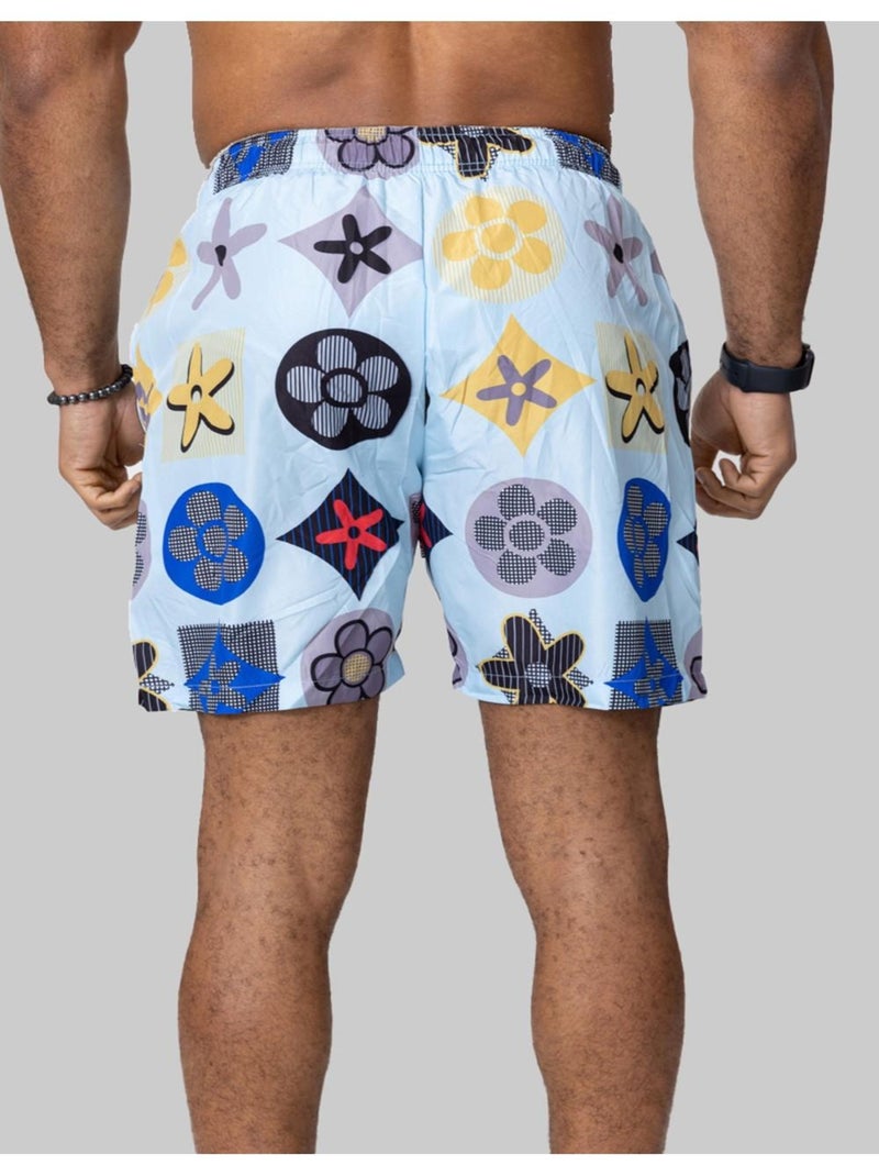 Short de bain Kebello Bleu - Kiabi