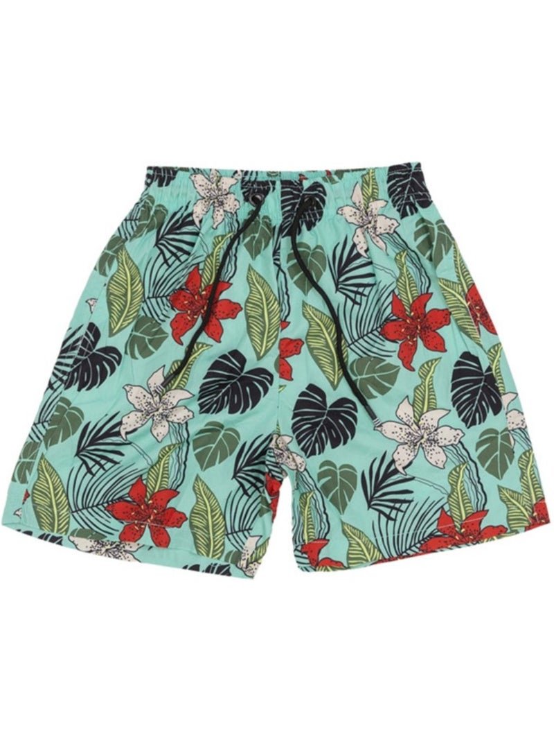 Short de bain kebello Vert - Kiabi