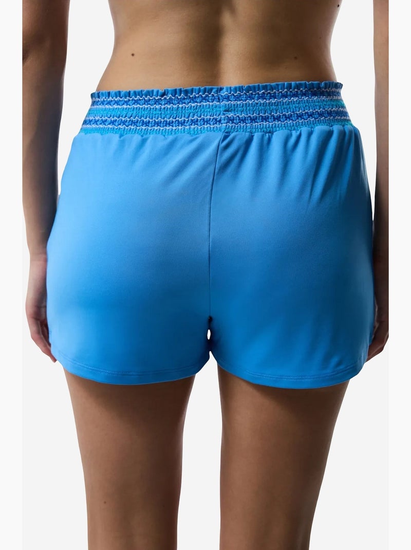 Short de bain linba femme penti Bleu électrique - Kiabi