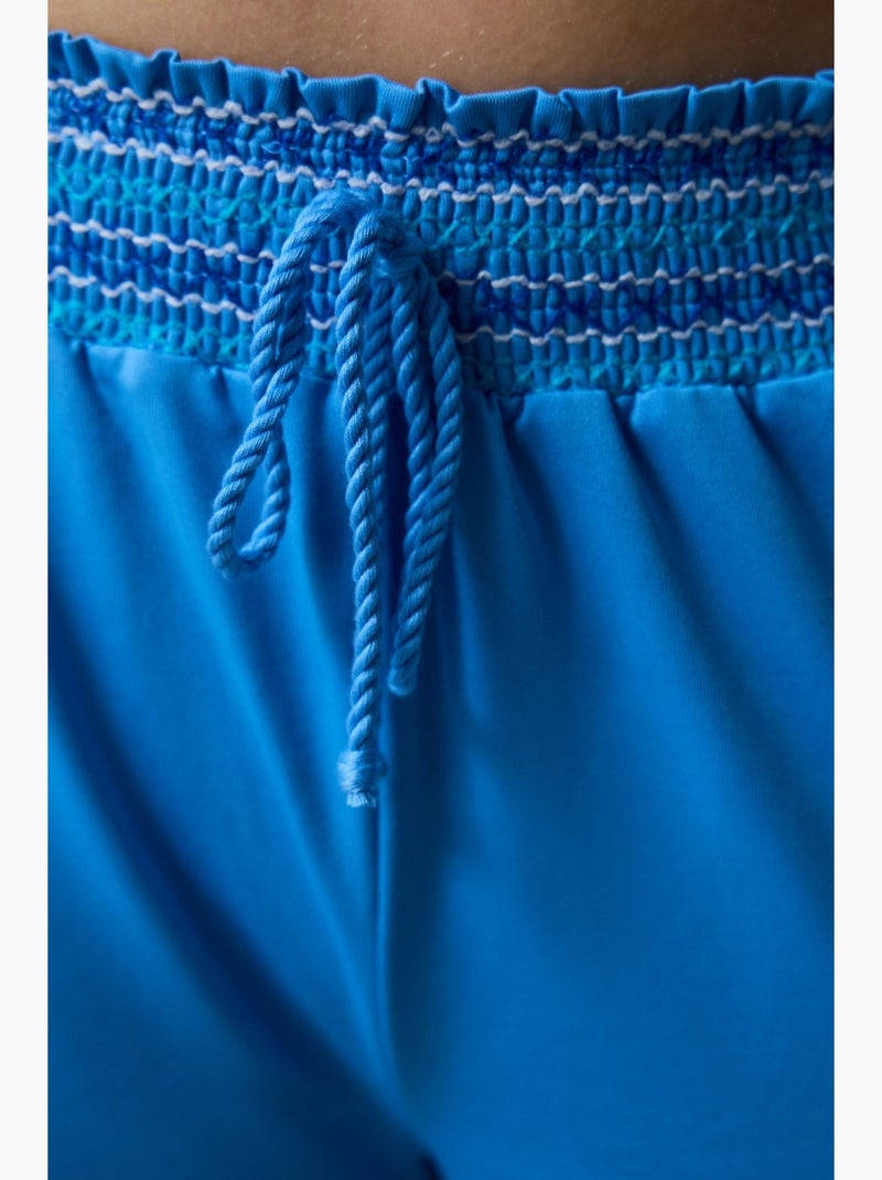 Short de bain linba femme penti Bleu électrique - Kiabi