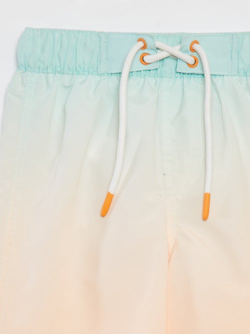 Short de bain long dégradé - Kiabi
