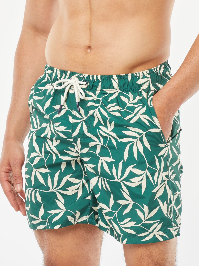 Short De Bain PARK Femme – Taille M Blanc – Boutonnage, Style Basique été – Neuf