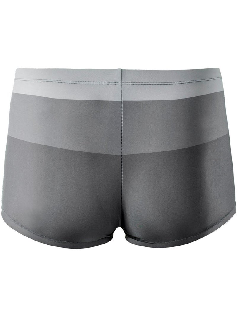 Short de bain motif/style à rayures - aquawave Gris - Kiabi