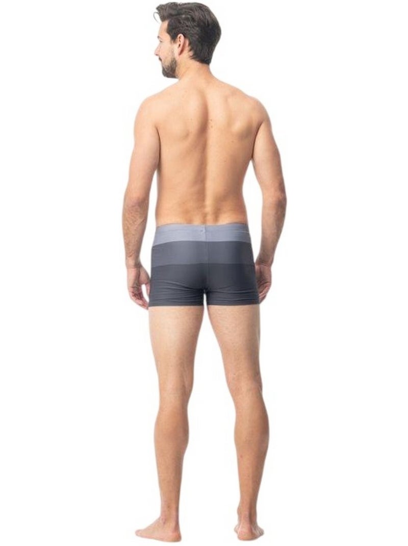 Short de bain motif/style à rayures - aquawave Gris - Kiabi