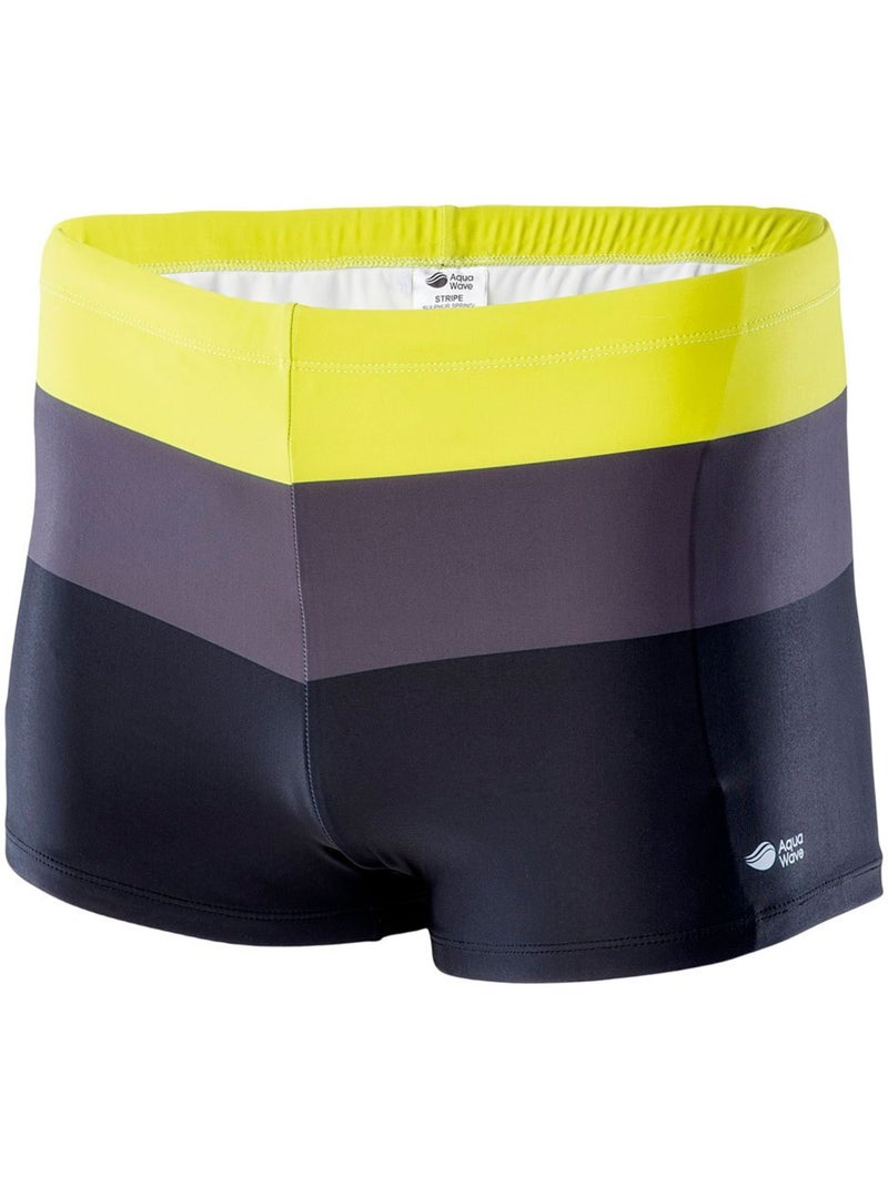 Short de bain motif/style à rayures - aquawave Vert jade - Kiabi