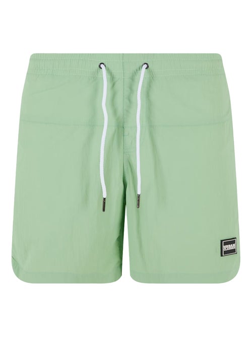 Short de bain motif/style bloc - urban classics - Kiabi Short de bain motif/style bloc - urban classics - Kiabi