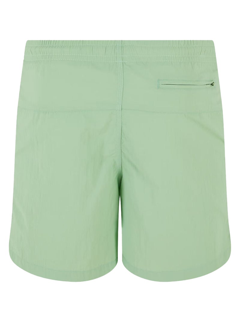 Short de bain motif/style bloc - urban classics Vert - Kiabi
