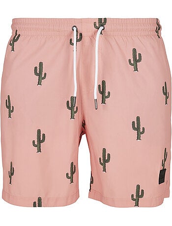 Short de bain motif/style cactus - urban classics