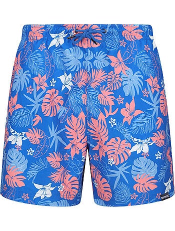 Short de bain motif/style famille hawaïenne loras - regatta