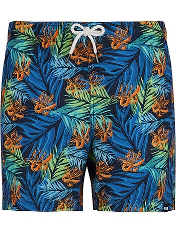 Short de bain motif/style feuilles tropicales loras - regatta
