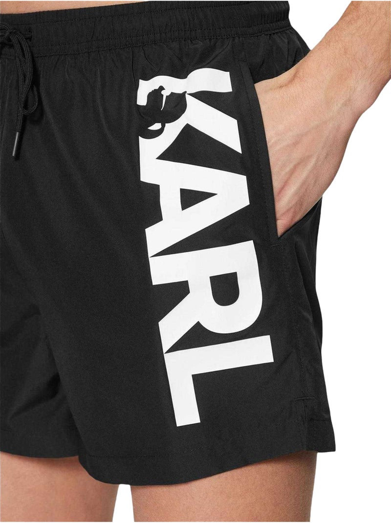 Short de bain motif/style logo - karl lagerfeld Noir - Kiabi