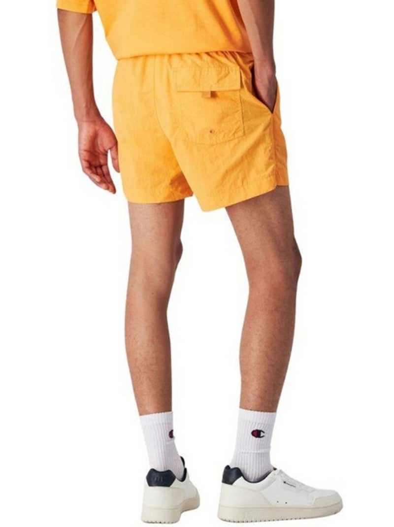 Short de bain motif/style logo brodé - champion Orange - Kiabi