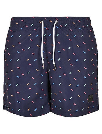Short de bain motif/style lunettes de soleil - urban classics