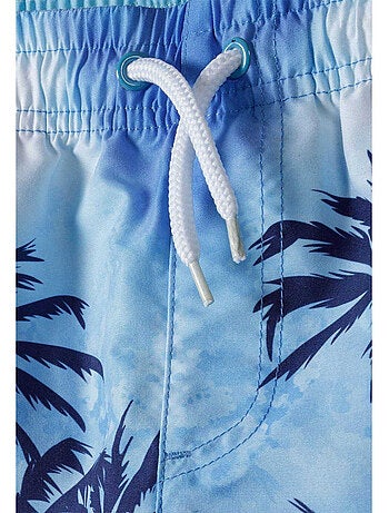Short de bain motif/style palmier - minoti