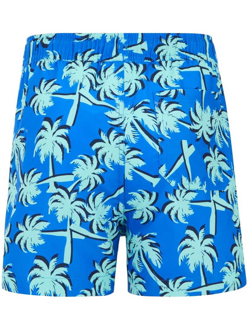 Short de bain motif/style palmier skander - regatta Bleu ciel - Kiabi